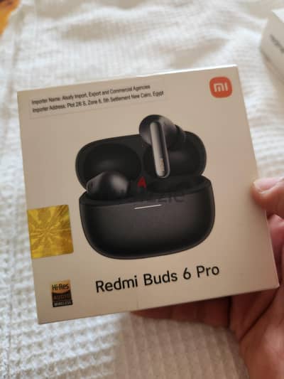 للبيع سماعة xiaomi redmi buds 6 pro جديدة