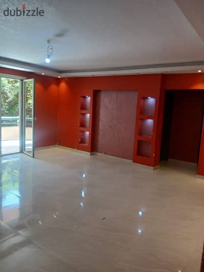 Apartment for sale in Al Rehab 1, ground floor with private garden