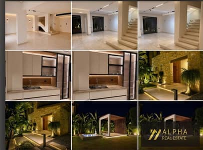 اون هاوس للإيجار تشطيب ألترا مودرن  | 4 غرف + مربية