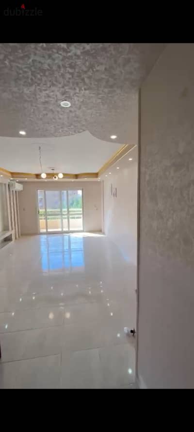 Apartment for rent Madinaty B6 wide view garden