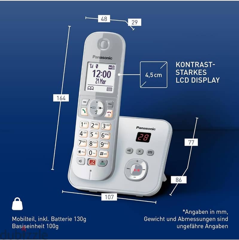 Panasonic KX-TG6861GS 1