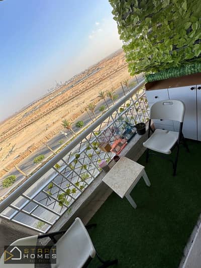 Furnished 74-square-meter, 2-bedroom apartment for rent in Madinaty (B12), featuring custom finishes, a practical layout, and comfortable living space