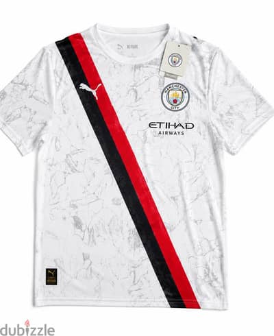 تيشيرت مانشستر سيتي الأصلي Away 2025/26 - مقاس XL - جديد بالتيكت