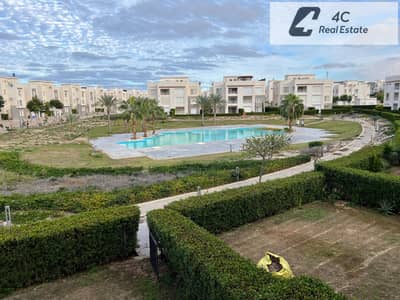 شالية 3 نوم للبيع باقل سعر بالماركت واستلام فوري بافضل فيو في قرية امواج الساحل الشمالي Amwaj Village North Coast