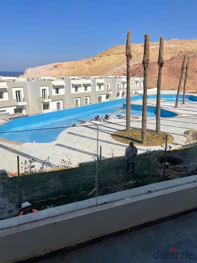 شاليه للبيع مفروش بالكامل 2 غرفة بإطلالة بانورامية على البحر في ذا جروف العين السخنة The Groves Ain Sokhna