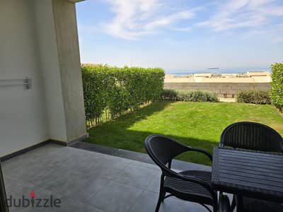 شاليه للبيع مفروش بالكامل 2 غرفة بإطلالة بانورامية على البحر في ذا جروف العين السخنة The Groves Ain Sokhna