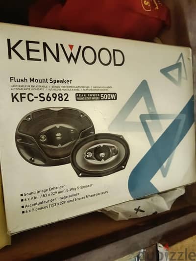 سماعات سيارة Kenwood KFC-S6982 أصلية – زيرو بالكرتونة