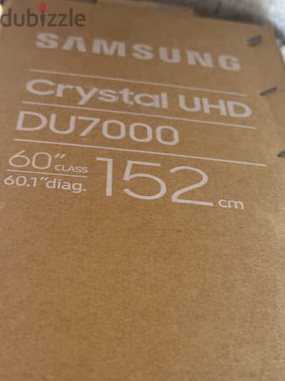 Samsung Crystal UHD DU7000 60” 4K Smart TV