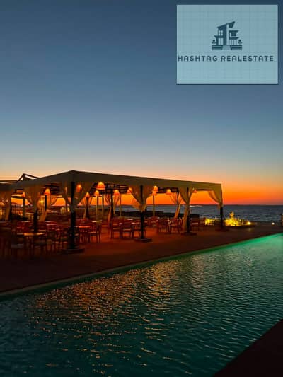 Chalet for sale in North Coast Naya Bay Ras El Hekma, finished, immediate delivery, directly on the beach, ready for habitation