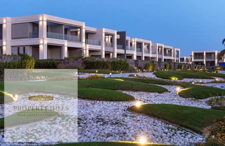 Fully Finished Chalet with Garden for Sale in La Vista Ras El Hikma at the Best Price with a Stunning Lagoon View