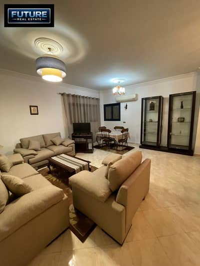 Furnished 140 sqm apartment in Al-Nargis Buildings in the Fifth Settlement near Fatima Al-Sharbatly Mosque