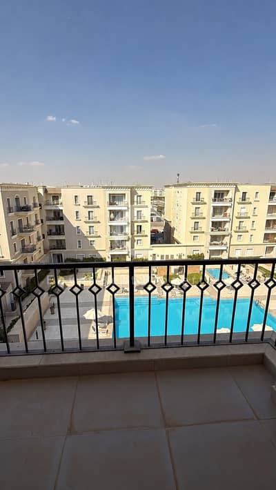 BEST APARTMENT FOR SALE IN MIVIDA NEW CAIRO FULLY FINISHED 2 BEDROOMS POOL VIEW PRIME LOCATION WITH LOWEST PRICE