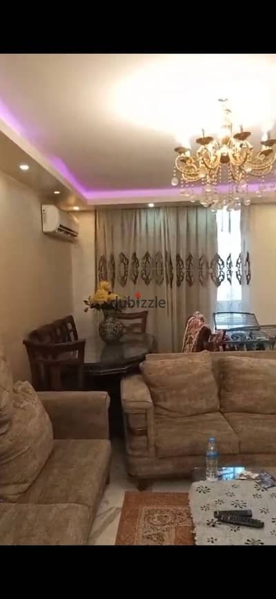 شقه مفروشه للايجار في كمبوند المعادي جاردنز علي الدائري