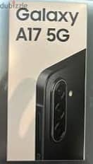 موبايل Samsung Galaxy A17 5G، سعة 256GB ورام 8GB - لون أسود