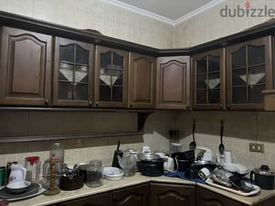 مطبخ خشب كونتر الوحدات ١٦٠ سم
