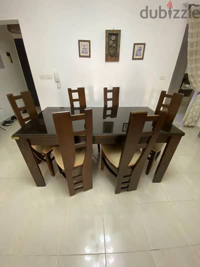 طاولة سفرة مع طربيزة