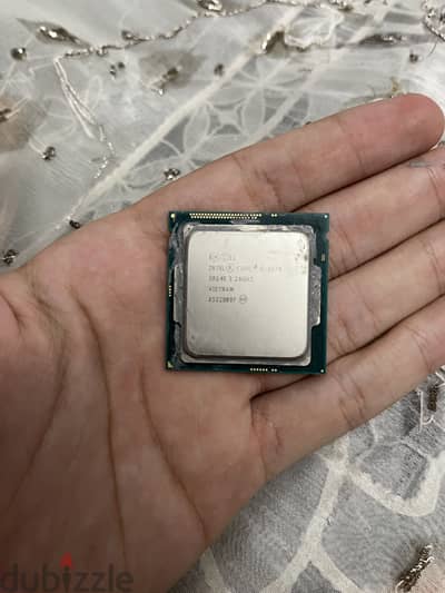 Intel Core i5-4570 بالمروحه الاصليه بتاعته