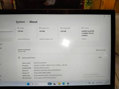 لاب توب ديل Latitude7490