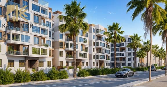 Ground floor apartment for sale with an area of 79m + 7m garden in the finest compound in Badr City next to the Suez Road