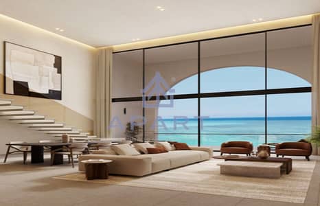 Early Delivery First Row Lagoon Town House, 44% DC / For  Sale - Lowest Downpayment - The Med -North Coast