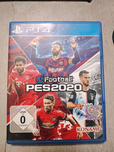 PES 2020 PS4 Original CD Used Like New