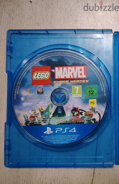 Lego Marvel PS4 Original CD Used Like New