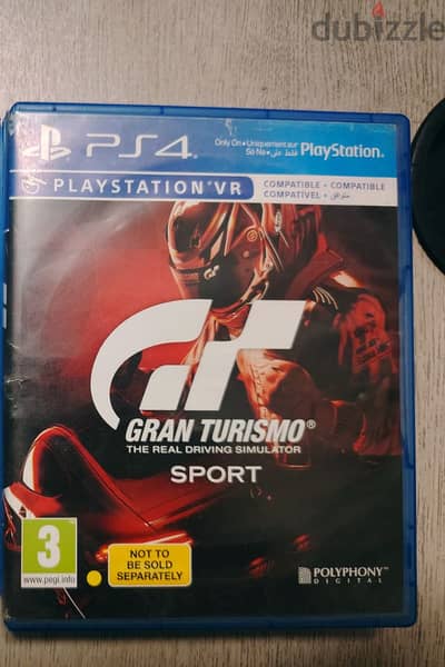 Gran Turismo Sport PS4 Original CD Used Like New