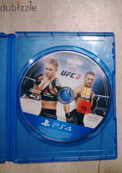 UFC 2 PS4 Original CD Used Like New