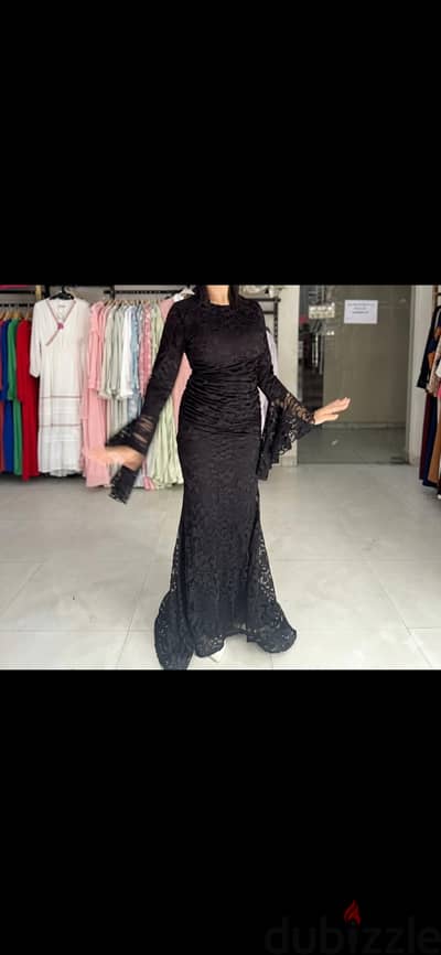 black elegant dress