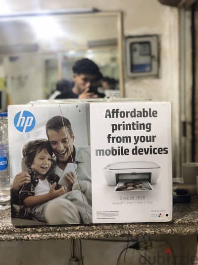 طابعه hp deskjet2620 حاله كسرزيرو