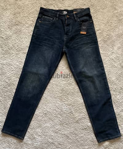 Next Men’s Jeans Size 32 Straight fitچينز رجالي نكست
