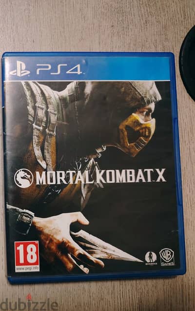 Mortal Kombat X PS4 Original CD Used Like New