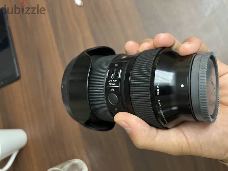 Sigma lens 24 70mm 2