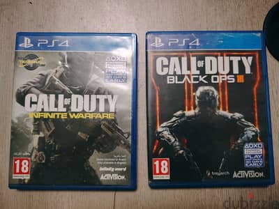 Call Of Duty PS4 Original CDs Used Like New
