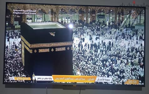 شاشه شارب 55بوصه اندرويد 4k بحاله الجديد