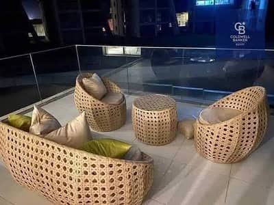 شاليه استلام فوري و متشطب بالكامل تشطيب مودرن بفيو و سعر مميزين  برايم لوكيشن | مزارين - العلمين الجديدة - الساحل الشمالي