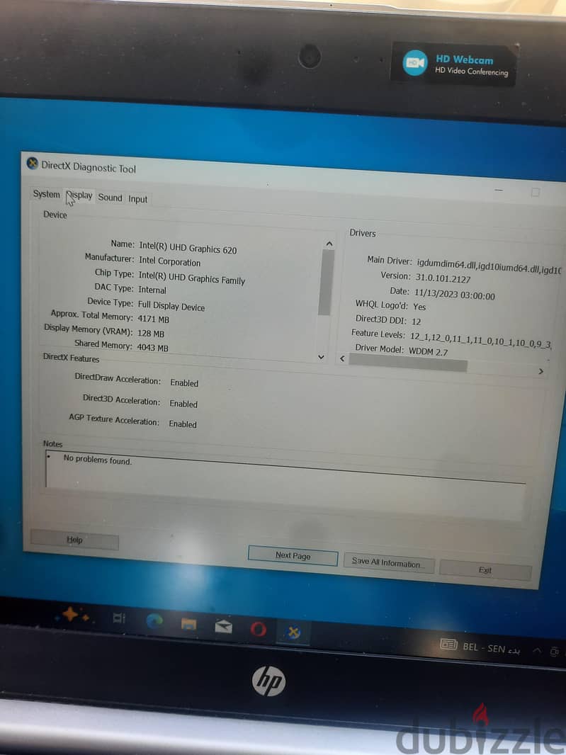 hp probook G5 8