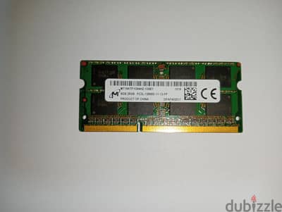 Ram ddr3 pc3l 10600s 8GB for laptop