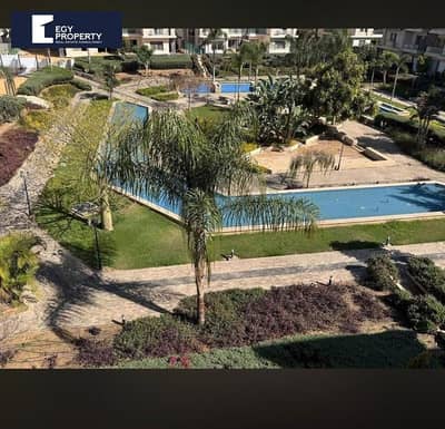 شقة بجنينه  للبيع متشطبه سوبر لوكس Pool View  في جاليريا ريزيدنس - القاهرة الجديدة