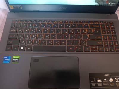 laptop acer i7 12th  + 512 m. 2 + 16g ram ddr4 + rtx 3050  4g vram