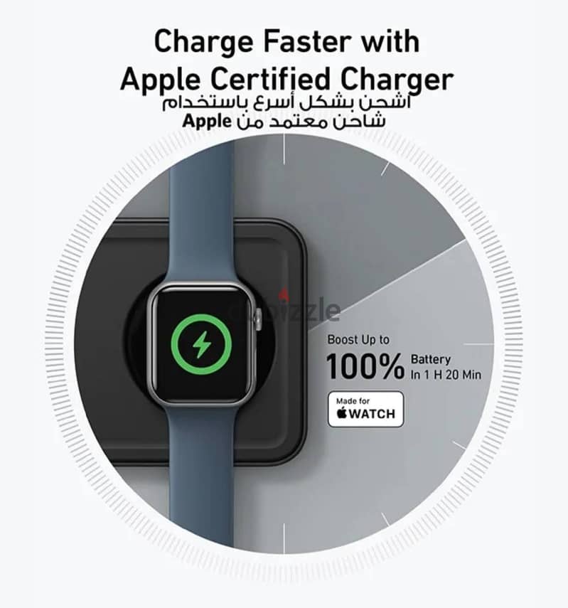 (FOR IPHONE USERS) Anker MagSafe Foldable 3-in-1 Wireless Charger 5