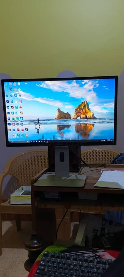 شاشة DELL كسر زيرو ٢٣ بوصة