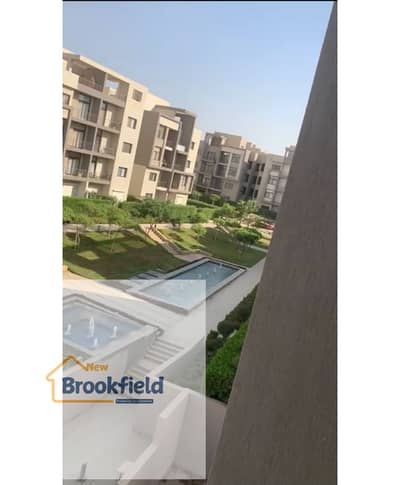 بنتهاوس للايجار بالمطبخ والتكييفات فى كمبوند فيفث سكوير المراسم فيو لاند سكيب Penthouse for Rent in Fifth Square Al Marasem  Kitchen & ACs