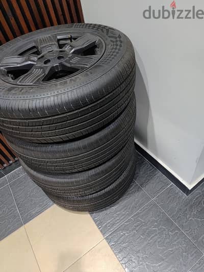 4 جنوط وكاوتش جيتور t2