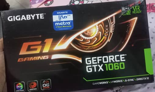 GIGABYTE GTX 1060 6GB G1 Gaming