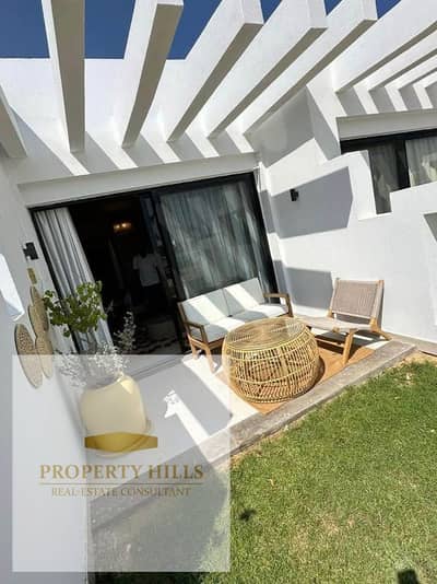 Fully Finished Chalet with ACs and a Sea View for Sale in D-Bay, Ras El Hekma, Near La Vista
