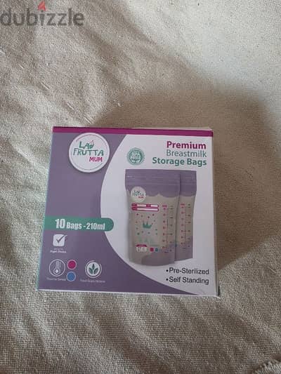 La frutta milk storage bags