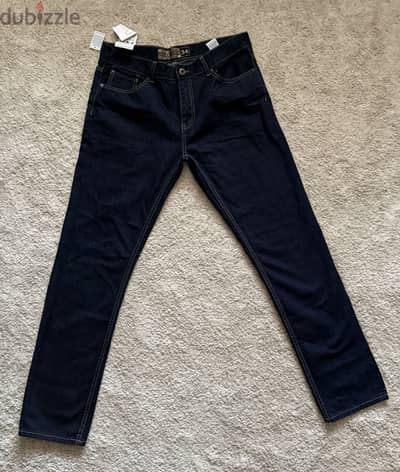 Giordano Mens Jeans -Blue 34 بنطلون چينز چيوردانو كحلي وارد الخارج Giordano Mens Jeans -Blue 34 بنطلون چينز چيوردانو كحلي وارد الخارج