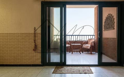 Furnished apartment for rent in Saba Pasha, direct sea view, 140m