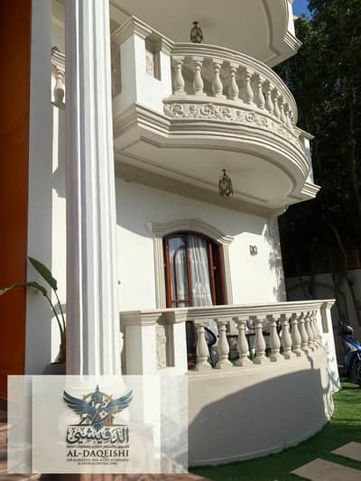 For sale, a luxury villa in the seventh district, the most upscale neighborhood of Al Obour City